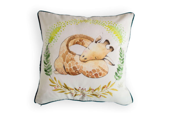 Giraffe cushion